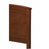 Alpine Furniture Baker Queen Panel Bed in Mahogany - Headboard Side