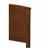 Alpine Furniture Baker Queen Panel Bed in Mahogany - Headboard Side - Alpine Furniture Baker Queen Panel Bed in Mahogany - Headboard Side