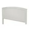 Alpine Furniture Baker California King Headboard Only In White - Angled View - Alpine Furniture Baker California King Headboard Only In White - Angled View