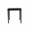 Baxton Studio Lenoir Modern Espresso Brown Finished Wood Counter Height Pub Table - Front Angle