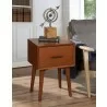 Alpine Furniture Flynn End Table, Acorn - Lifestyle - Alpine Furniture Flynn End Table, Acorn - Lifestyle