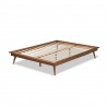 Baxton Studio Karine Wood Platform Bed Frame