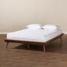 Baxton Studio Karine Wood Platform Bed Frame