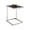 SUNPAN Nicola End Table, Frontview with Decor - SUNPAN Nicola End Table, Frontview with Decor