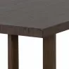 Sunpan Disera Dining Table 96'' in Dark Brown - Closeup Top Angle - Sunpan Disera Dining Table 96'' in Dark Brown - Closeup Top Angle