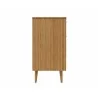 Greenington Sienna Six Drawer Double Dresser Caramelized - Side Angle - Greenington Sienna Six Drawer Double Dresser Caramelized - Side Angle