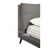 Alpine Furniture Gabriela Queen Platform Bed - Headboard Angled