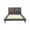 Alpine Furniture Gabriela California King Platform Bed - Front without Cushion