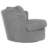 Sunpan Solaria Swivel Lounge Chair Galaxy Dust / Galaxy Marble - Side Angle