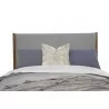 Flynn California King Panel Bed in Acorn/Grey - Headboard Front - Flynn California King Panel Bed in Acorn/Grey - Headboard Front
