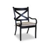 Sunset West Monterey Aluminum Dining Chair With Grade A Cushion 