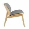 Greenington Danica Lounge Chair Wheat-Grey - Side Angle 2 - Greenington Danica Lounge Chair Wheat-Grey - Side Angle 2