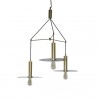 Sunpan Tobias Chandelier - Front Angle