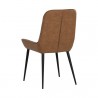 Sunpan Iryne Dining Chair in Bounce Nut - Set of Two - Back Side Angle