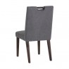 Sunpan Tory Dining Chair Dark Grey - Back Side Angle