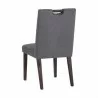 Sunpan Tory Dining Chair Dark Grey - Back Side Angle - Sunpan Tory Dining Chair Dark Grey - Back Side Angle