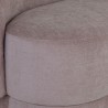 Sunpan Kendra Sofa in Planet Lilac - Seat Closeup Angle