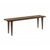 Greenington Azara Bench, Sable - Front Side Angle 2 - Greenington Azara Bench, Sable - Front Side Angle 2