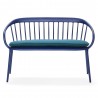 Woodard Windsor Bench with Cushion - Front