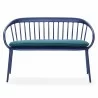 Woodard Windsor Bench with Cushion - Front - Woodard Windsor Bench with Cushion - Front