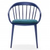 Woodard Windsor Dining Arm Chair with Cushion - Front