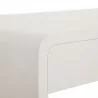 Sunpan Ilona Desk - Oyster Shagreen - Closeup Top Angle - Sunpan Ilona Desk - Oyster Shagreen - Closeup Top Angle