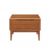 Greenington Currant Nightstand, Amber - Front Angle