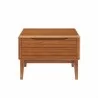 Greenington Currant Nightstand, Amber - Front Angle - Greenington Currant Nightstand, Amber - Front Angle
