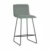 Sunpan Jovanah Counter Stool in Aosta Jade - Set of Two - Front Side Angle - Sunpan Jovanah Counter Stool in Aosta Jade - Set of Two - Front Side Angle