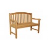 Anderson Teak Chelsea 2-Seater Bench - Angled View