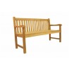 Anderson Teak Classic 4-Seater Bench - Angled