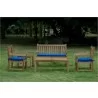 Anderson Teak Classic 2-Seater Bench with Dining Armchair and Rect. Coffee Table and Side Table-1 - Anderson Teak Classic 2-Seater Bench with Dining Armchair and Rect. Coffee Table and Side Table-1