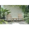 Anderson Teak Bahama 20" Mini Side Table with 2 Rialto Arm Chair lifestyle 2 - Anderson Teak Bahama 20" Mini Side Table with 2 Rialto Arm Chair lifestyle 2