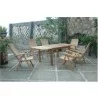 Anderson Teak Katana 7-Piece Outdoor Dining Set 1 - Anderson Teak Katana 7-Piece Outdoor Dining Set 1