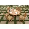 Anderson Teak 67" Oval Extension Table with Wilshire Dining Armchair and Wilshire Dining Chair 1 - Anderson Teak 67" Oval Extension Table with Wilshire Dining Armchair and Wilshire Dining Chair 1