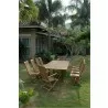Anderson Teak Valencia Rectangular Extension Table with Classic Folding Armchair and Folding Chair 4 - Anderson Teak Valencia Rectangular Extension Table with Classic Folding Armchair and Folding Chair 4