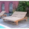 Anderson Teak 2 Set Bel-Air Double Sun Lounger 3 - Anderson Teak 2 Set Bel-Air Double Sun Lounger 3
