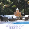 4 Piece Rattan Deep Seating Set 