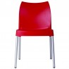 Resin Outdoor Armchair - Red