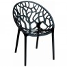 Crystal Polycarbonate Modern Dining Chair - Crystal Polycarbonate Modern Dining Chair