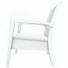 Miami Resin Loveseat - White - Miami Resin Loveseat - White