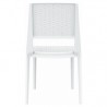 Miami Wickerlook Rectangle Dining Set - White - Chair