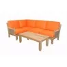 Anderson Teak Luxe 5-Piece Modular Set 6 - Anderson Teak Luxe 5-Piece Modular Set 6