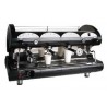 La Pavoni BAR-star Espresso Machine 3V-B 3 Group Volumetric - Black - Angled