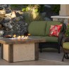 Outdoor Greatroom Company Balsam Outdoor Furniture Collection - Loveseat - Lifestyle