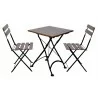 French Café Bistro Folding Table - in set - French Café Bistro Folding Table - in set