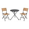 5504T-BK Chairs and 4142S-BK Coffee Table