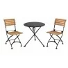5504T-BK Chairs and 4142S-BK Coffee Table - 5504T-BK Chairs and 4142S-BK Coffee Table