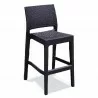 Jamaica Resin Wickerlook Barstool Chair - Jamaica Resin Wickerlook Barstool Chair