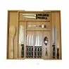 Oceanstar 5 Piece Bamboo Expandable Drawer Utensil Organizer Set - In Set - Oceanstar 5 Piece Bamboo Expandable Drawer Utensil Organizer Set - In Set